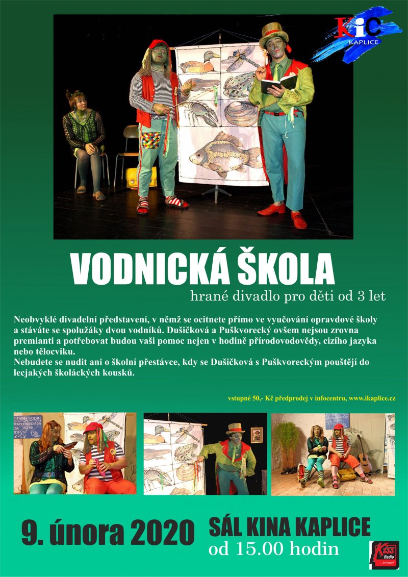 Vodnická škola - divadelní pohádka