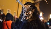 Krampus show Kaplice 2012