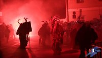 Krampus show Kaplice 2017